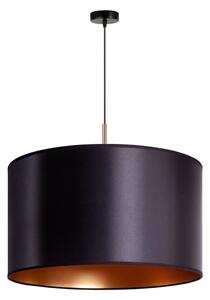 Duolla - Luster na lanku CANNES 1xE27/15W/230V pr. 50 cm čierna/medená
