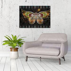 Obraz - Čarovný motýľ (70x50 cm)