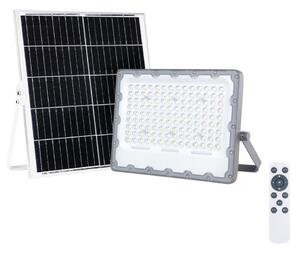LED Reflektor so solárnym panelom FOCUS LED/100W/15000 mAh 3,2V 6000K IP65 + diaľkové ovládanie