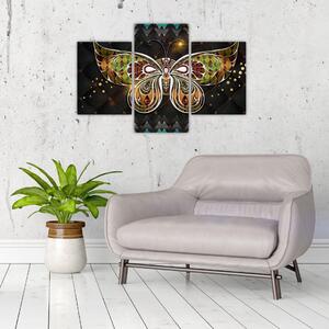 Obraz - Čarovný motýľ (90x60 cm)