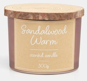 Sinsay - Sviečka s vôňou Sandalwood Warm - béžová