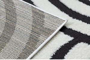 Kusový koberec Corylus krémovočierný 140x190cm