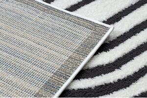 Kusový koberec Cercis krémovočierný 200x290cm