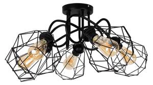 Prisadený luster DIAMENT 5xE27/60W/230V