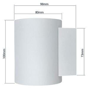 Nástenné svietidlo SQUALLA TUBA 1xG9/50W/230V biela/zlatá