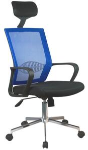 Kancelárska stolička Feodora (modrá). Vlastná spoľahlivá doprava až k Vám domov. 1069458