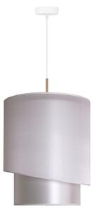 Duolla - Luster na lanku PARIS 1xE27/15W/230V pr. 40 cm strieborná/zlatá