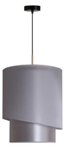 Duolla - Luster na lanku PARIS 1xE27/15W/230V pr. 40 cm strieborná/zlatá
