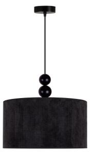 Duolla - Luster na lanku LYON 1xE27/15W/230V pr. 40 cm čierna