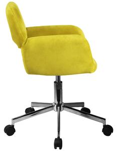 Kancelárska stolička Odalis (žltá). Vlastná spoľahlivá doprava až k Vám domov. 1069469