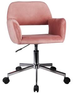 Kancelárska stolička Odalis (ružová). Vlastná spoľahlivá doprava až k Vám domov. 1069467