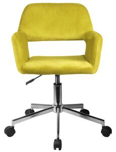Kancelárska stolička Odalis (žltá). Vlastná spoľahlivá doprava až k Vám domov. 1069469