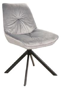 Otočná stolička JADRANA 1 - šedá / čierna