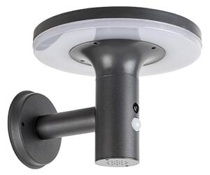 Rabalux 77017 - LED Solárne svietidlo so senzorom ALASKA LED/10W/3,7V IP44