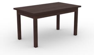 Rozkladací jedálenský stôl MAROS, 80x76x140-180, tmavý orech