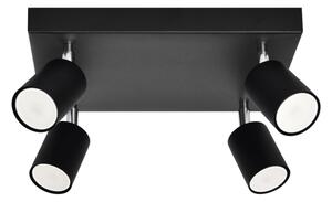 LED Bodové svietidlo TUNE 4xGU10/4,8W/230V čierna