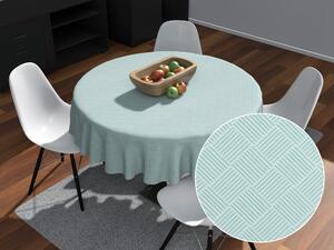 Biante Teflónový okrúhly obrus Milano TF-050 - svetlo mentolový Ø 70 cm