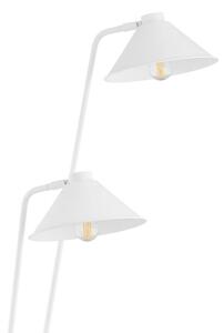 Argon 7074 - Stojacia lampa GABIAN 2xE27/15W/230V biela