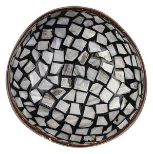 ČistéDrevo Kokosová miska s mozaikou
