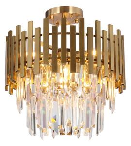 Luster na tyči ASPEN 6xE14/40W/230V zlatá