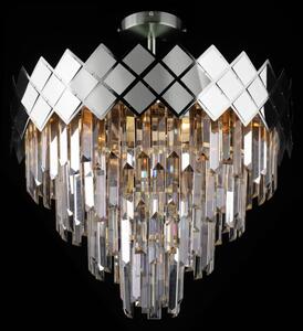 Luster na tyči CARISMA 9xE14/40W/230V matný chróm