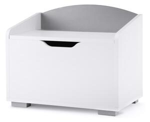 Konsimo Sp. z o.o. Sp. k. Detský úložný kontajner PABIS 50x60 cm biela/šedá KO0125 + záruka 3 roky zadarmo