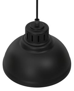 Luster na lanku SVEN 4xE27/15W/230V čierna/zlatá