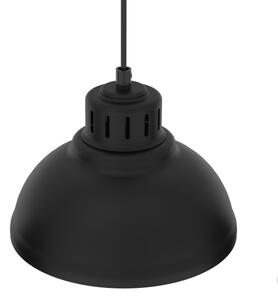 Luster na lanku SVEN 5xE27/15W/230V čierna