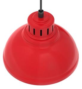 Luster na lanku SVEN 2xE27/15W/230V červená