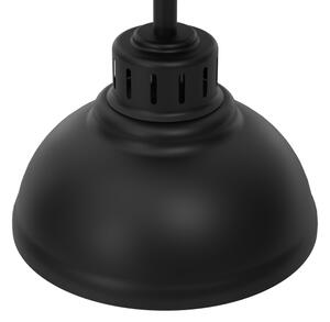 Prisadený luster SVEN 1xE27/15W/230V čierna/zlatá