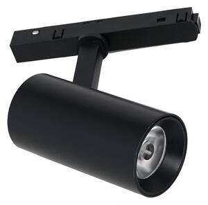 LED Bodové svietidlo do lištového systému MAGNETIC TRACK LED/10W/48V 3000K čierna