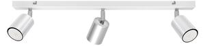 LED Bodové svietidlo TUNE 3xGU10/4,8W/230V matný chróm/biela
