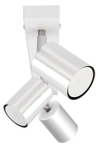 LED Bodové svietidlo TUNE 3xGU10/4,8W/230V matný chróm/biela