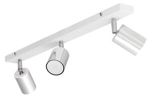 LED Bodové svietidlo TUNE 3xGU10/4,8W/230V matný chróm/biela