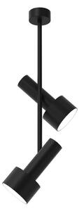 Luster na tyči LINTERNA 2xGX53/12W/230V čierna
