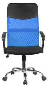 Kancelárska stolička Faelan (modrá). Vlastná spoľahlivá doprava až k Vám domov. 1069593