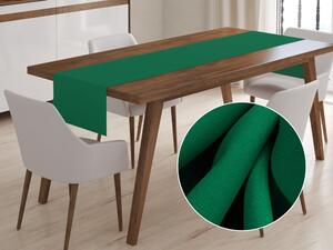 Biante Dekoračný behúň na stôl Rongo RG-056 Zelený 20x120 cm