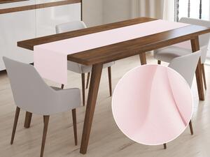 Biante Dekoračný behúň na stôl Rongo RG-054 Lastúrovo ružový 20x120 cm