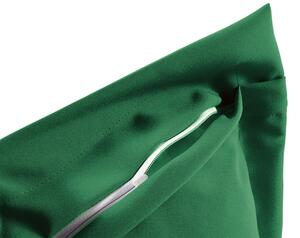 Biante Dekoračná obliečka na vankúš s lemom Rongo RG-056 Zelená 40 x 40 cm