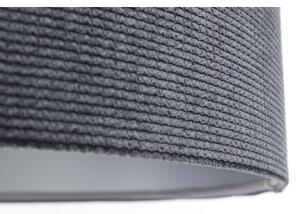 Luster na lanku TWIST 1xE27/60W/230V čierna/šedá/strieborná