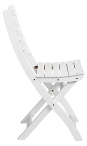 LODGE Skladacia stolička - biela