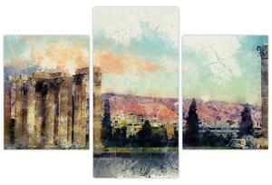 Obraz - Akropolis, Atény, Grécko (90x60 cm)
