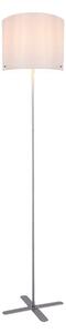 Rabalux 74012 - Stojacia lampa IZANDER 1xE27/40W/230V biela/strieborná