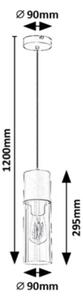 Rabalux 72051 - Luster na lanku RONNO 1xE27/25W/230V