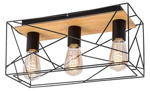 Rabalux 71023 - Stropné svietidlo BOIRE 3xE27/40W/230V