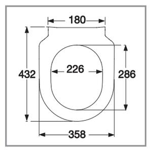 Villeroy & Boch SUBWAY 2.0 - WC sedátko s poklopom SLIMSEAT, QuickRelease, Softclosing, biela Alpin, 9M78S101