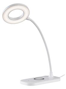 Rabalux 74014 - LED Stmievateľná dotyková stolná lampa HARDIN LED/5W/5V biela
