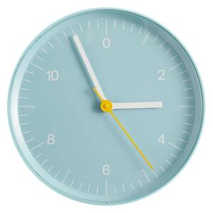 Nástenné hodiny Wall clock Light Blue 26,5 cm