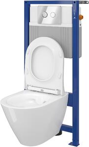 Cersanit City wc súprava rám + misa + sedadlo S701-327