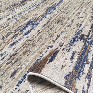Moderný melírovaný koberec do obývačky hnedej farby Šírka: 200 cm | Dĺžka: 290 cm